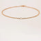 Bracelet La Brune et La Blonde - Bracelet en or rose 18k et diamant 0,10 ct 58 Facettes M8927