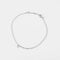 Bracelet La Brune et La Blonde - Bracelet en or blanc 18k et diamant 0,10 ct 58 Facettes M8927