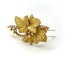 Broche Broche 4 feuilles en or jaune 18k et diamants 58 Facettes M9152