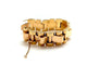Bracelet Bracelet Tank en or jaune et or blanc 18k 58 Facettes M9274