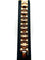 Bracelet Bracelet Tank en or jaune et or blanc 18k 58 Facettes M9274