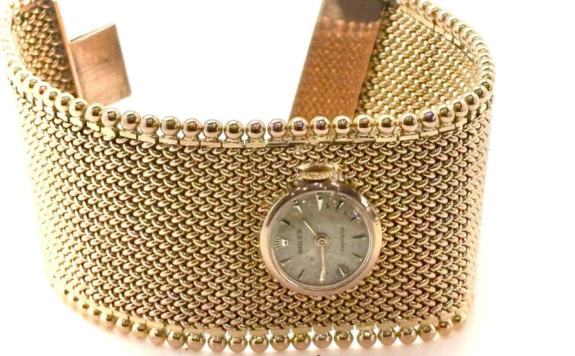 Montre Rolex - Montre bijou en or 18k 58 Facettes M9294