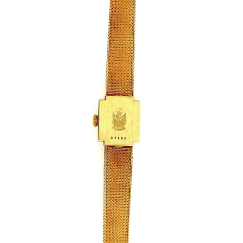 Montre Lip - Montre femme vintage en or jaune 18 carats 58 Facettes