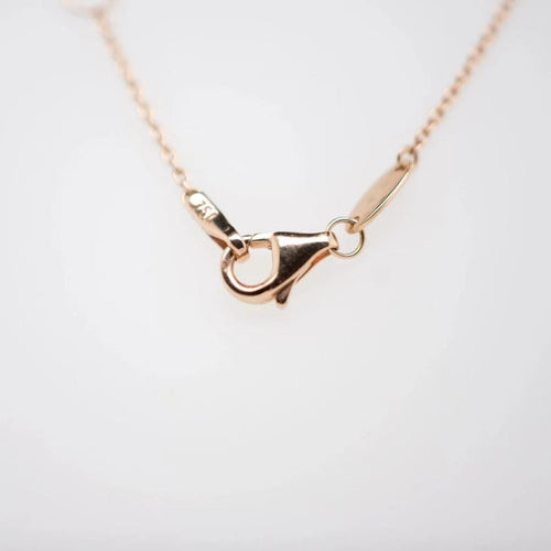 Pendentif Pendentif en or rose 18 carats avec saphir rose et diamants 58 Facettes 351137