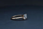 Bague 53 Solitaire - Bague en or rose 750 et diamant 1,20 ct 58 Facettes