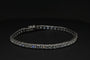 Bracelet Bracelet tennis en or blanc 18 carats et diamants 58 Facettes