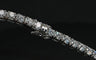 Bracelet Bracelet tennis en or blanc 18 carats et diamants 58 Facettes