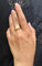Bague 52 Chevalière en or jaune 18 carats, taille 52 58 Facettes