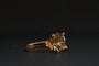 Bague 51 Bague en or 750 ornée d'une citrine 58 Facettes