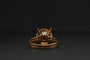 Bague 51 Bague en or 750 ornée d'une citrine 58 Facettes