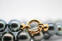 Collier Collier - Perles de culture de Tahiti et fermoir en or jaune 18 carats 58 Facettes