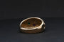 Bague 52 Bague en or jaune 750 sertie de rubis, saphir et émeraude 58 Facettes