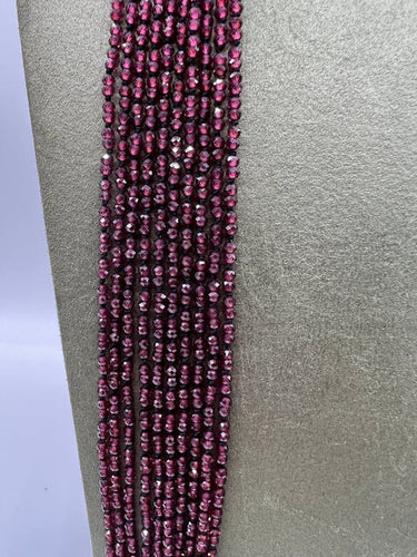 Collier Collier sautoir franges en grenats et perle baroque, fermoir en bakélite 58 Facettes