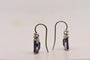 Boucles d'oreilles Boucles d'oreilles en or blanc 18 carats avec iolites et diamants 58 Facettes