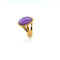 Bague 44.5 Bague en or jaune 18 carats avec améthyste et nacre 58 Facettes 32877/DB0FGRF5CV