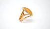 Bague 54 Bague en or jaune 18 carats avec citrine et quartz fumé 58 Facettes 328126/K0U8JH3