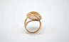 Bague 54 Bague en or jaune 18 carats avec citrine et quartz fumé 58 Facettes 328126/K0U8JH3