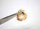 Bague 54 Bague en or jaune 18 carats avec citrine et quartz fumé 58 Facettes 328126/K0U8JH3
