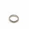 Bague 53.8 Alliance en or blanc 18 carats et diamants 58 Facettes