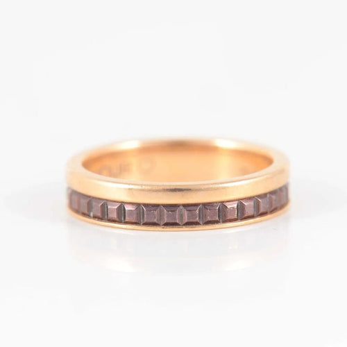 Bague 47.5 Boucheron Quatre - Bague en or rose 18 ct 58 Facettes 1