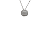 Collier Collier pendentif en or blanc 18 carats et diamants 58 Facettes