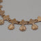 Collier Collier motif fleur en or jaune 750 58 Facettes