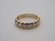 Bague 55 Bague demi-tour en or jaune 750 et diamants 58 Facettes