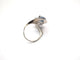 Bague 56 Bague en or blanc 750 millièmes à l’aigue-marine 58 Facettes