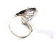 Bague 56 Bague en or blanc 750 millièmes à l’aigue-marine 58 Facettes