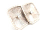 Boucles d'oreilles Boucles d’oreilles en or blanc 750 avec diamants 58 Facettes