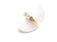 Bague 54 Bague en or jaune 750 et trois diamants 58 Facettes