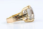 Bague 56 Bague en or jaune 18 carats au quartz fumé 19,20 ct 58 Facettes BG41700146-107