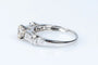 Bague 54 Bague diamant en or blanc 18 carats 58 Facettes 111.17357-12
