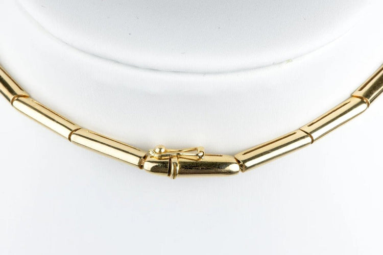 Collier Collier en or jaune 18 ct serti de diamants 58 Facettes CLDCC950