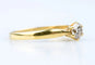 Bague 61 Bague solitaire diamant en or jaune 18 carats 58 Facettes BG-31200192-107