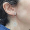 Boucles d'oreilles Boucles d'oreilles en or blanc 18 carats serties de diamants 58 Facettes PE248