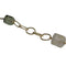 Collier Collier en or 18 carats et verre de Murano avec quartz 58 Facettes COVMA01