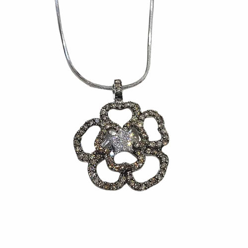 Pendentif Rayser - Pendentif en or 18 carats rhodié ruthénium et diamants bruns 58 Facettes COVMAM01