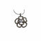 Pendentif Rayser - Pendentif en or 18 carats rhodié ruthénium et diamants bruns 58 Facettes COVMAM01