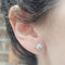 Boucles d'oreilles Boucles d’oreilles en or blanc 18 carats et diamants 58 Facettes PE24