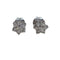 Boucles d'oreilles Boucles d’oreilles en or blanc 18 carats et diamants 58 Facettes PE46