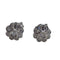 Boucles d'oreilles Boucles d’oreilles en or blanc 18 carats et diamants 58 Facettes PE70