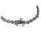 Bracelet Bracelet en or blanc 18 carats et diamants 58 Facettes P19