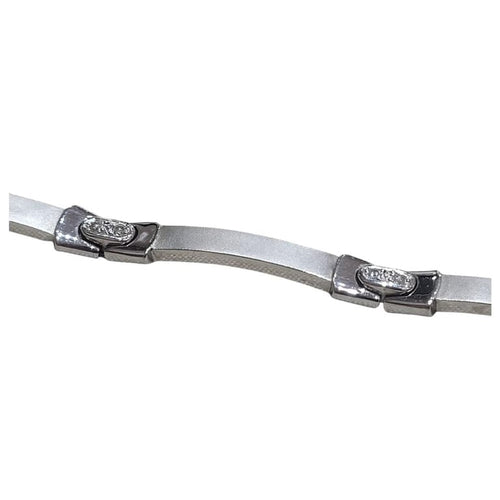 Bracelet Bracelet en or blanc 18 carats et diamants 58 Facettes P14