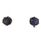 Boucles d'oreilles Boucles d'oreilles en or blanc 18 carats et iolites 58 Facettes T402