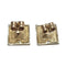 Boucles d'oreilles Boucles d’oreilles en or jaune 18 carats et diamants 58 Facettes PE785