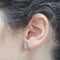 Boucles d'oreilles Boucles d’oreilles démontables en or blanc et rose 18 ct, corail et diamants 58 Facettes PE435PE3438