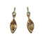 Boucles d'oreilles Boucles d’oreilles en or jaune 18 carats, citrines et péridots 58 Facettes PE780