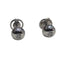 Boucles d'oreilles Boucles d’oreilles en or blanc 18 carats, perles de Tahiti et diamants 58 Facettes T016PE754