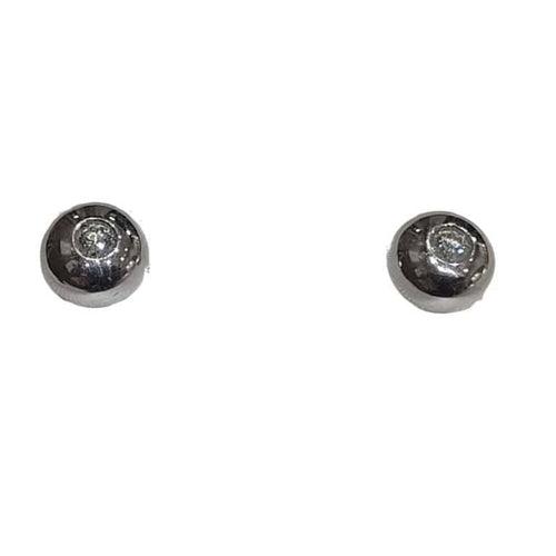 Boucles d'oreilles Boucles d’oreilles en or blanc 18 carats, perles de Tahiti et diamants 58 Facettes T016PE754